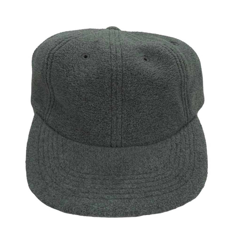 Supreme Polartec Fleece Gray & Black 2016 6-Panel Adjustable Strapback Cap Hat